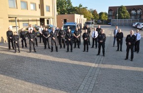 Polizeiinspektion Rotenburg: POL-ROW: 20 Neuzugänge bei der Polizeiinspektion Rotenburg