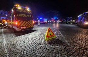 Kreisfeuerwehr Rotenburg (W&uuml;mme): FW-ROW: Gasalarm in der Rotenburger Innenstadt - mehrere Personen betroffen