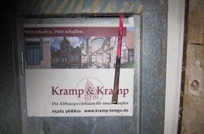 Polizeiinspektion Nienburg / Schaumburg: POL-NI: Vandalismus im Kloster Loccum