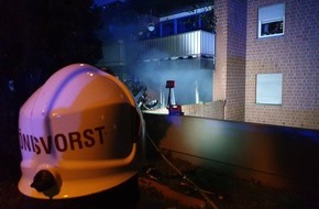 Freiwillige Feuerwehr Tönisvorst: FW Tönisvorst: Gemeldeter Wohnungsbrand im Stadtteil St. Tönis