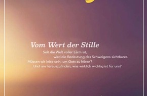 Medienapostolat der Steyler Missionare: Die unterschätzte Kraft der Stille für Geist und Gesundheit