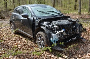 Polizeiinspektion Nienburg / Schaumburg: POL-NI: Gestohlener Pkw aus Minden im Schaumburger Wald aufgefunden