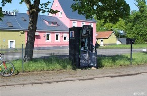 Polizeipräsidium Westpfalz: POL-PPWP: Geldautomat hält Aufbruchsversuch stand