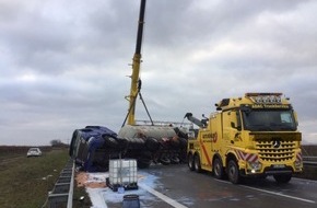 Polizeidirektion Landau: POL-PDLD: Edenkoben/Landau - Verkehrschaos infolge des LKW-Unfalls