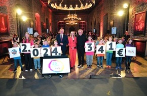 United Kids Foundations: BRAWO GROUP übergibt 2.024.341 Euro Spende beim 30. RTL-Spendenmarathon