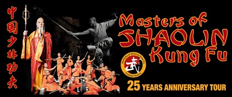 act entertainment ag: Masters of Shaolin Kung Fu - 25 Years Anniversary Tour | 21.-23.03.2025, ZH, BE, BS