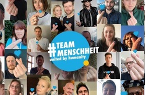 UNICEF Deutschland: Prominente rufen zu Solidarität auf: Setze ein Zeichen - Teile dein Herz | Sperrfrist 17.04., 15h