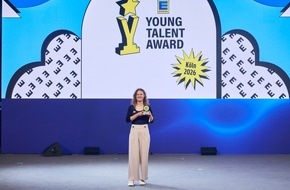 Edeka S&uuml;dwest: Presse-Information: Berenike Dornes belegt 2. Platz beim Edeka Young Talent Award 2026