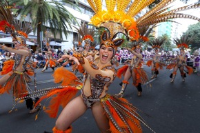 Auf Teneriffa ist der Karneval 2023 eine Hommage an New York