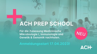 Asklepios Medical School GmbH: ACH startet Prep School für qualifizierte, motivierte Bewerber:innen / Medizinstudierende aller deutschen und europäischen Universitäten können nach Vorklinik zum klinischen Studium zugelassen werden