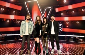 SAT.1: Kleine Stimm-Diamanten: "The Voice Kids" mit den Coaches Nena, ihrer Tochter Larissa, Max Giesinger und Mark Forster startet am Sonntag, 11. Februar in SAT.1