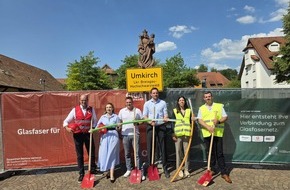 Vodafone GmbH: Glasfaser f&uuml;r Freiburgs Stadtteile Hochdorf & Waltershofen sowie die Gemeinde Umkirch: Vodafone und Meridiam Glasfaser haben Ausbau gestartet
