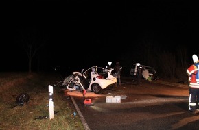 Polizeidirektion Neustadt/Weinstraße: POL-PDNW: Schwerer Verkehrsunfall