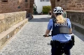 Polizeipräsidium Mittelhessen - Pressestelle Wetterau: POL-WE: Schwächere Verkehrsteilnehmer: Ordnungshüter auf Fahrradstreife im Wetteraukreis
