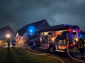 FW-AUR: Vermehrte Blitzeinschl&auml;ge w&auml;hrend n&auml;chtlicher Gewitter
