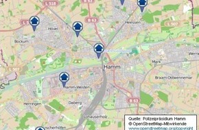 Polizeipräsidium Hamm: POL-HAM: Wohnungseinbruchsradar für die Woche vom 24.- 30.12.2018