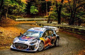 Ford-Werke GmbH: M-Sport Ford schließt die Rallye-WM-Saison mit erneutem Podiumsergebnis in Japan positiv ab