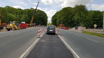 Polizeiinspektion Wilhelmshaven/Friesland: POL-WHV: Verkehrsüberwachung der Polizeiinspektion Wilhelmshaven/Friesland - Geschwindigkeitsmessungen im Baustellenbereich beim Klinikum mit erschreckenden Ergebnissen: 93 km/h im 30er-Bereich