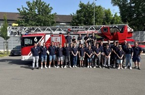 Freiwillige Feuerwehr T&ouml;nisvorst: FW T&ouml;nisvorst: Erlebnisreiches Pfingstwochenende der Jugendfeuerwehr T&ouml;nisvorst in Duisburg