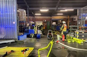 Feuerwehr Bochum: FW-BO: Kabelbrand bei der Firma Doncasters GmbH in Bochum