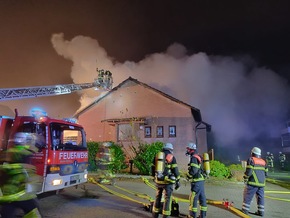 POL-STD: Wohnhaus in Jork-Estebrügge bei Dachstuhlbrand schwer beschädigt