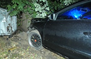 Polizeiinspektion Celle: POL-CE: Verkehrsunfall unter Alkoholeinfluss