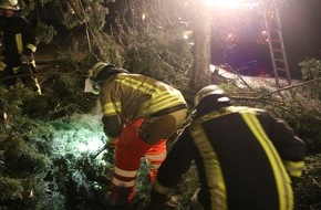 Feuerwehr Bremerhaven: FW Bremerhaven: Aktuelles Einsatzaufkommen durch Sturmtief "Zeynep"