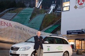 Skoda Auto Deutschland GmbH: SKODA Fabia Combi GreenLine fährt von Sylt bis Oberstdorf für weniger als 40 Euro (FOTO)