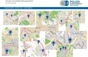 Polizei Coesfeld: POL-COE: Kreis Coesfeld, Kreisgebiet / Viele Wohnungseinbrüche im Kreisgebiet