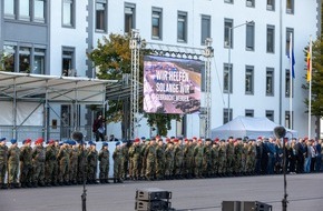 Presse- und Informationszentrum des Sanitätsdienstes der Bundeswehr: Bundeswehrangehörige mit der Fluthilfemedaille ausgezeichnet
