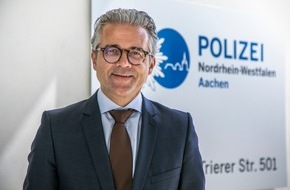 Polizei Aachen: POL-AC: Die Aachener Kripo hat einen neuen Chef - Leitender Kriminaldirektor (LKD) Andreas Bollenbach übernimmt die Direktion Kriminalität im Polizeipräsidium Aachen