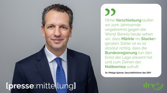 Deutscher Raiffeisenverband: DRV unterstützt Forderung nach einer Verschiebung des Anwendungsstarts für die EUDR I "Ohne Verschiebung laufen wir gegen die Wand"