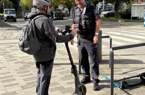 Polizei Mettmann: POL-ME: Polizei kontrollierte Fahrrad- und E-Scooter-Fahrerinnen und -fahrer - 2609091