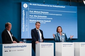 Deutsche Krebshilfe: Krebs verhindern: Expertinnen und Experten legen konkrete Ma&szlig;nahmen vor - Politik jetzt am Zug