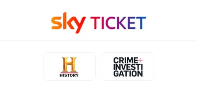 Crime + Investigation (CI): The HISTORY Channel und Crime + Investigation jetzt auch via Sky Ticket empfangbar