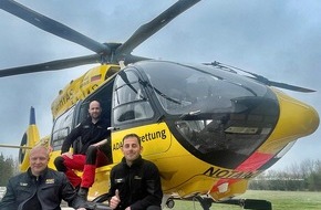ADAC SE: "Christoph Brandenburg": Neuer Helikopter mit Fünfblattrotor