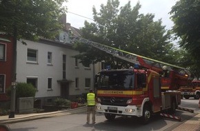 Feuerwehr Hattingen: FW-EN: Wohnungsbrand mit Menschenleben in Gefahr