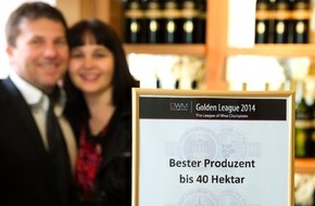Weingut Keringer: Keringer aus Mönchhof ist Golden League Gewinner,  
und erhält den Titel "Bester Produzent" für seine Weine. - BILD