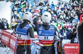 FIL - Internationaler Rodel Verband: 1. EBERSPÄCHER Rodel-Weltcup, Innsbruck (AUT): Saisonauftakt im Olympia-Eiskanal Igls