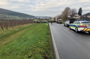 Polizeidirektion Wittlich: POL-PDWIL: Verkehrsunfall mit mehreren Verletzten