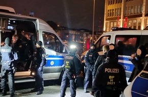 Bundespolizeidirektion Hannover: BPOLD-H: Gemeinsamer Schwerpunkteinsatz im Rahmen der "Allianz sicherer Hauptbahnhof" - Einsatz im und um den Hauptbahnhof Hamburg.