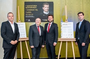 BG BAU Berufsgenossenschaft der Bauwirtschaft: Sicherheit für Glücksbringer - Schornsteinfeger unterzeichnen "Charta für Sicherheit auf dem Bau"