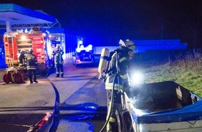 Freiwillige Feuerwehr Menden: FW Menden: Einsätze: Fahrzeugbrand, Brandmeldeanlage