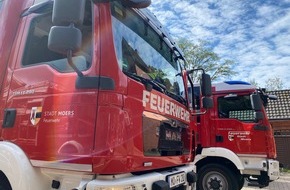 Feuerwehr Moers: FW Moers: Löschzug Scherpenberg lädt am 20. August zum Brandschutztag ein