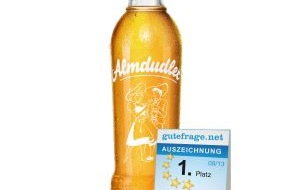 Almdudler Limonade A.& S. Klein GmbH & Co KG: Deutschland ist sich einig und wählt Almdudler zur beliebtesten Limonade - BILD