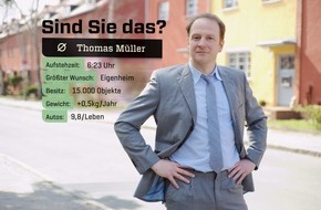 ZDF: Deutschland in Zahlen: wer wir sind, wie wir leben und was uns wichtig ist /  "Terra X" ermittelt im ZDF den "Müllerfaktor" (BILD)