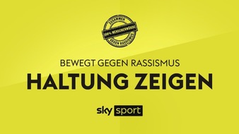 Sky Deutschland: Bewegt gegen Rassismus - Haltung zeigen! Der große Thementag zum Internationalen Tag gegen Rassismus am 21. März 2022 auf Sky Sport News