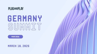 Plug & Play Germany GmbH: GERMANY SUMMIT Plug and Play in der BMW Welt in M&uuml;nchen - 10. M&auml;rz 2026