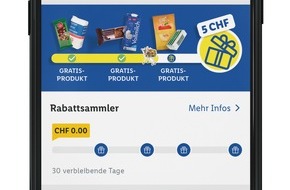 LIDL Schweiz: Lidl Plus Kundenapp: Einführung Sammelfunktion / Grösste App-Erweiterung seit Launch