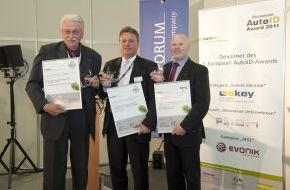 ekey biometric systems GmbH: ekey gewinnt European AutoID-Award 2011 (mit Bild)